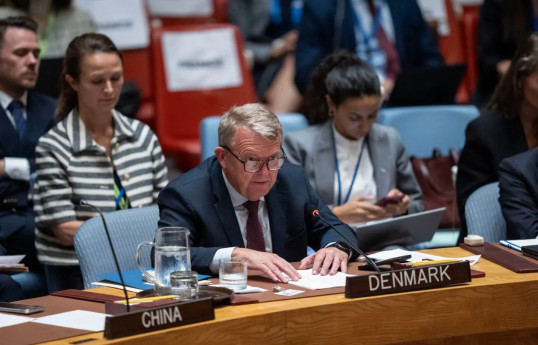 Danish Foreign Minister Lars Lokke Rasmussen