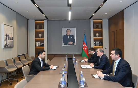 Azerbaijani FM meets with Secretary-General of International Civil Defence Organization