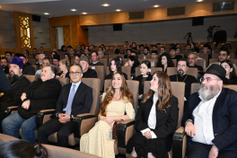 Arzu Aliyeva attends premiere of "Harmony" documentary