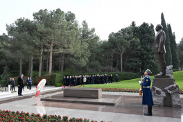 Turkish Vice President Cevdet Yılmaz pays tribute to National Leader Heydar Aliyev