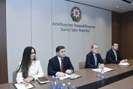 Azerbaijani FM meets with outgoing UN Resident Coordinator
