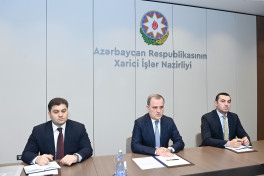 Azerbaijani FM meets with Secretary-General of International Civil Defence Organization