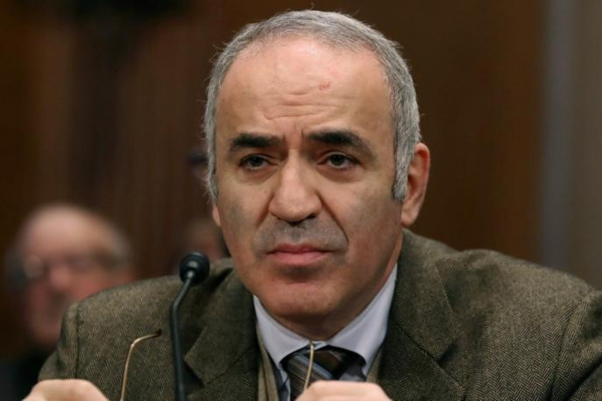 Russian chess player Garry Kasparov