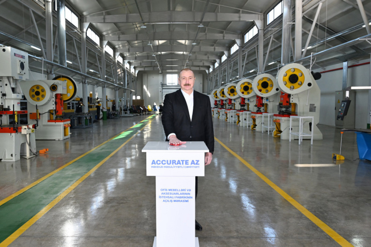 Ilham Aliyev, President of the Republic of Azerbaijan