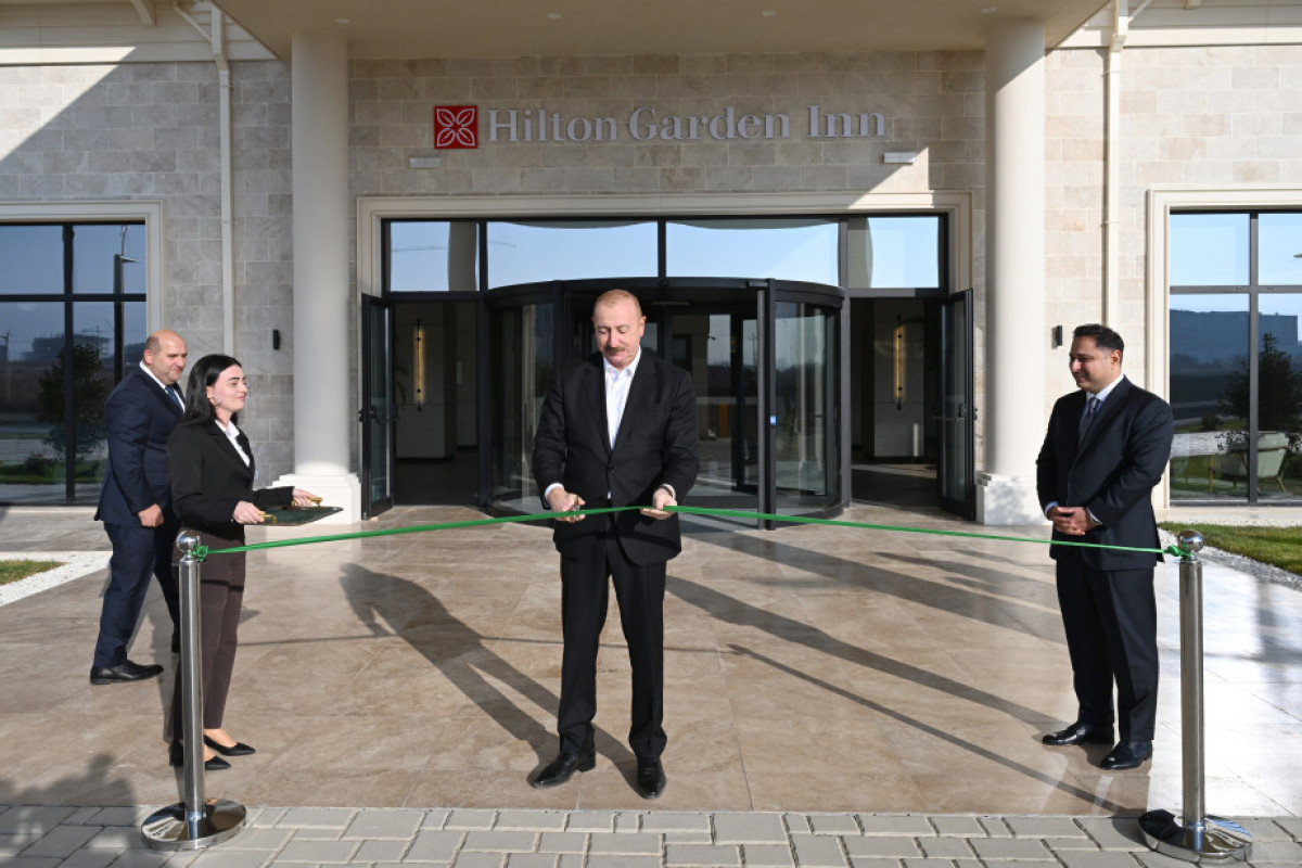 Hilton Garden Inn Aghdam inaugurated in Aghdam city