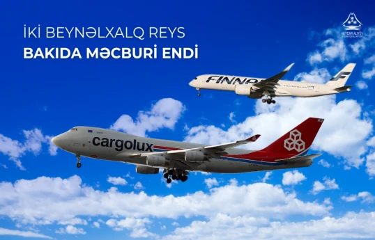 Two aircraft operating international flights make forced landings at Heydar Aliyev Airport