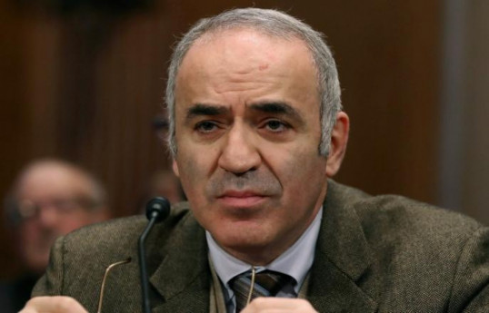Russian chess player Garry Kasparov