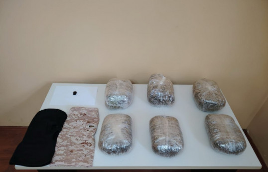 Azerbaijan's Border Service prevents smuggling of narcotics from Iran