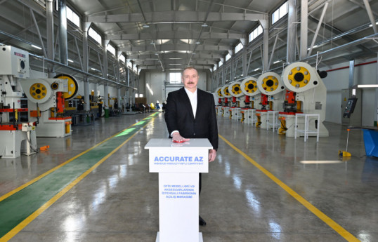 Ilham Aliyev, President of the Republic of Azerbaijan