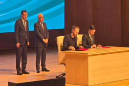 Two cooperation agreements signed at Azerbaijan-Türkiye Investment Forum -PHOTO 