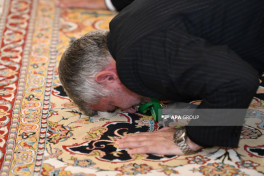II Forum of Religious Leaders participants performed unity prayer in Baku -PHOTO 