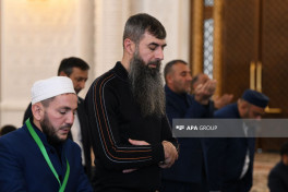 II Forum of Religious Leaders participants performed unity prayer in Baku -PHOTO 