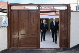 President Ilham Aliyev visited Karkijahan settlement in Khankendi-PHOTO 