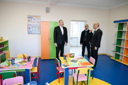 Secondary School No. 1 in Karkijahan settlement opened after major renovation