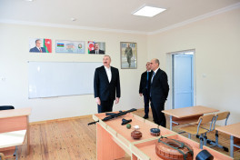 Secondary School No. 1 in Karkijahan settlement opened after major renovation
