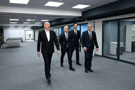 President Ilham Aliyev attended inauguration of Faculty of Business and Economics building at Garabagh University