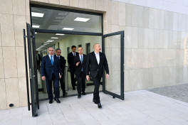 President Ilham Aliyev attended inauguration of Faculty of Business and Economics building at Garabagh University