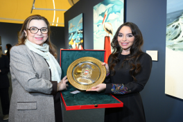 Participants of “Protecting Children in the Digital Environment: Modern Tools and International Cooperation” conference visit “My Seas, My Oceans” exhibition