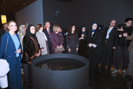 Participants of “Protecting Children in the Digital Environment: Modern Tools and International Cooperation” conference visit “My Seas, My Oceans” exhibition