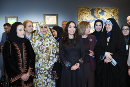 Participants of “Protecting Children in the Digital Environment: Modern Tools and International Cooperation” conference visit “My Seas, My Oceans” exhibition