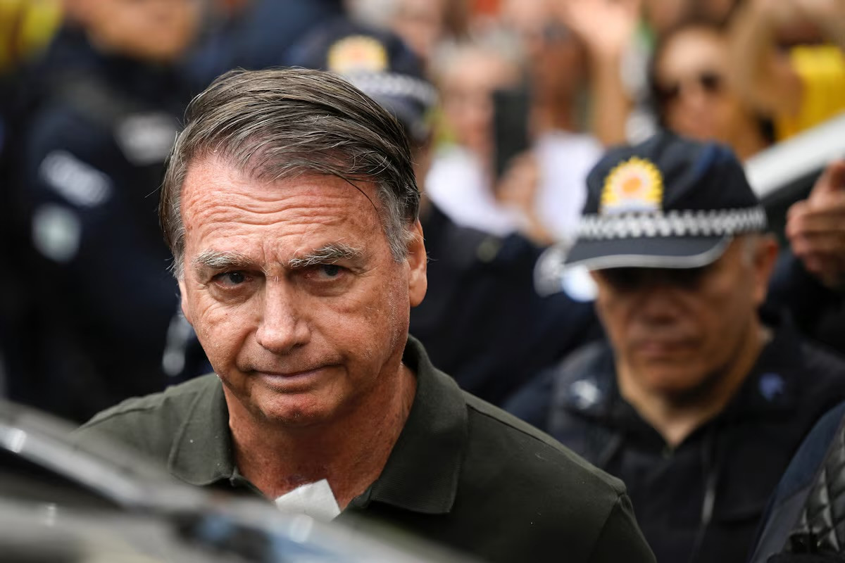 Former Brazilian President Jair Bolsorano