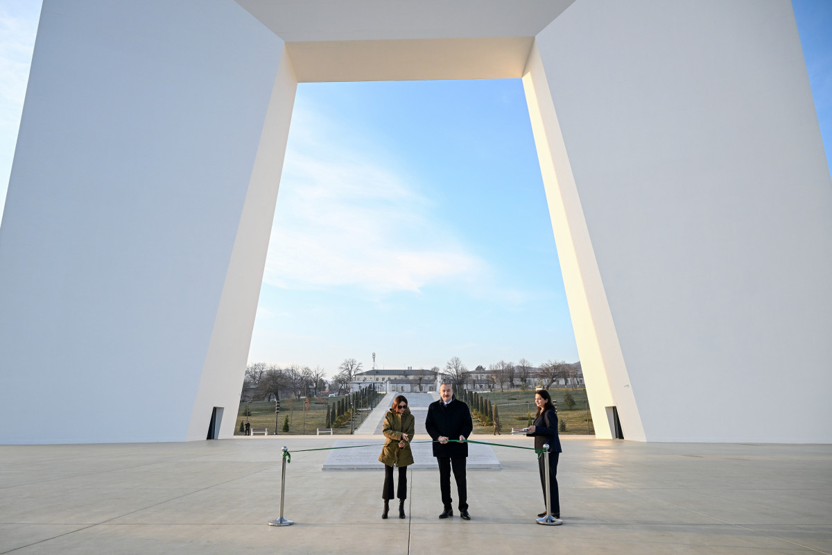 President Ilham Aliyev attended inauguration of Victory Park in Khankendi -UPDATED 