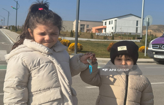 Azerbaijan relocates next group of former IDPs to Sos and Horovlu villages, families receive house keys -PHOTO -UPDATED -VIDEO 