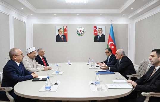 PM Ali Asadov meets with President of Türkiye’s Directorate of Religious Affairs