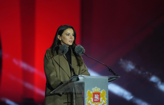 Georgian Minister of Economy and Sustainable Development Mariam Kvrivishvili