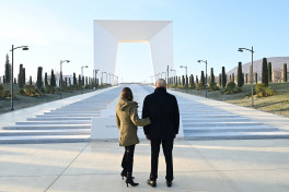 President Ilham Aliyev attended inauguration of Victory Park in Khankendi -UPDATED 