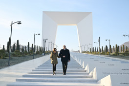 President Ilham Aliyev attended inauguration of Victory Park in Khankendi -UPDATED 