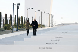 President Ilham Aliyev attended inauguration of Victory Park in Khankendi -UPDATED 