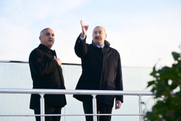 President Ilham Aliyev attended inauguration of Victory Park in Khankendi -UPDATED 
