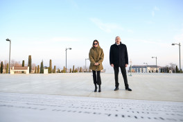 President Ilham Aliyev attended inauguration of Victory Park in Khankendi -UPDATED 