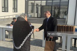 Azerbaijan relocates next group of former IDPs to Sos and Horovlu villages, families receive house keys -PHOTO -UPDATED -VIDEO 