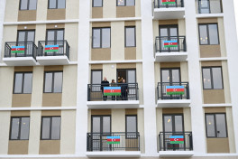 President Ilham Aliyev attended opening of second residential complex in Aghdam and met with residents-UPDATED-2 