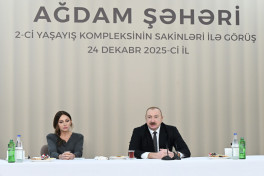 President Ilham Aliyev attended opening of second residential complex in Aghdam and met with residents-UPDATED-2 
