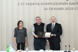President Ilham Aliyev attended opening of second residential complex in Aghdam and met with residents-UPDATED-2 