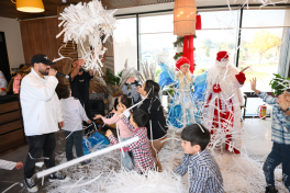 Leyla Aliyeva attends festivity for children at Central Botanical Garden