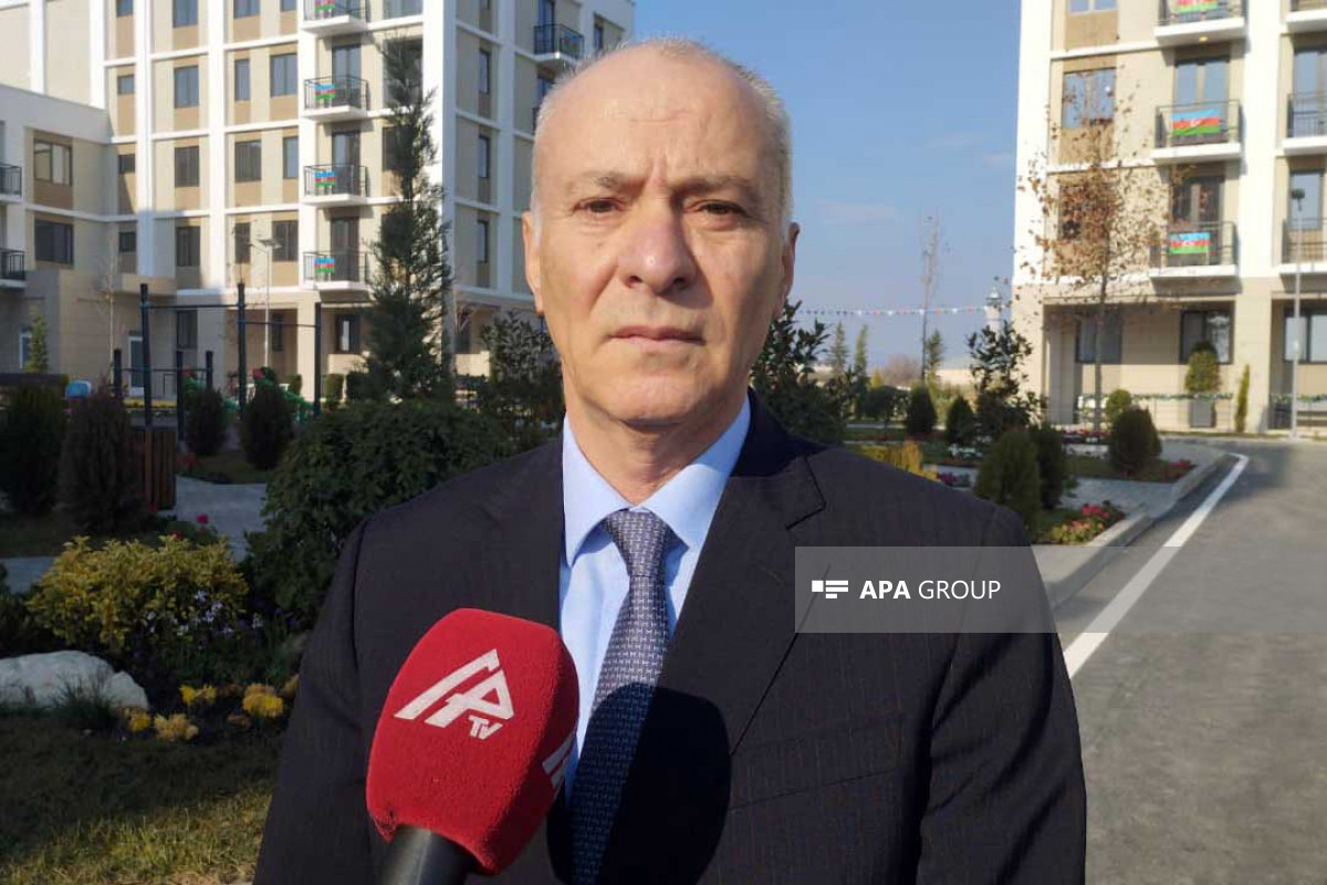 Leysan Mammadov, Executive Director of the Restoration, Construction and Management Service in the Aghdam, Fuzuli and Khojavend districts