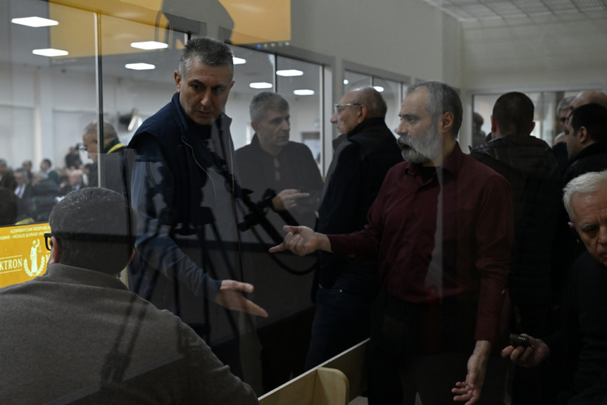 Arkadi Ghukasyan, Bako Sahakyan, and Levon Mnatsakanyan have delivered their final statements in court