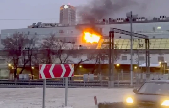 Fire breaks out at Warsaw Plaza Business Center in southern Moscow