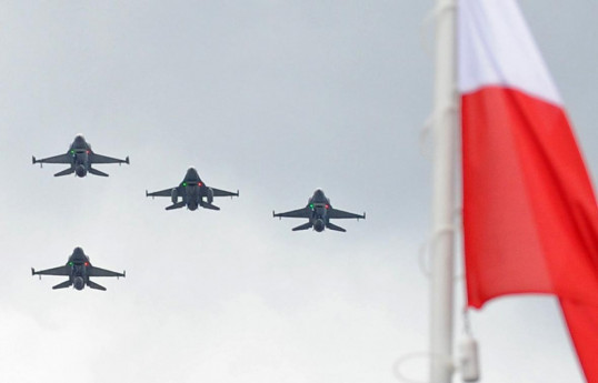 Polish fighter jets scramble to intercept Russian reconnaissance aircraft over Baltic Sea