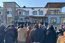 Relocation convoy arrives in Mammadbayli village of Azerbaijan's Zangilan, families receive house keys-UPDATED -PHOTO 