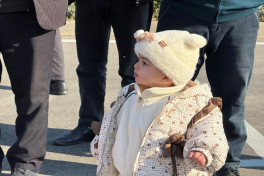 Relocation convoy arrives in Mammadbayli village of Azerbaijan's Zangilan, families receive house keys-UPDATED -PHOTO 