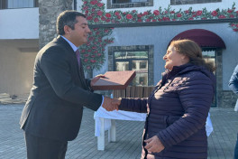 Relocation convoy arrives in Mammadbayli village of Azerbaijan's Zangilan, families receive house keys-UPDATED -PHOTO 