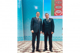President of Turkmenistan awards Azerbaijani ambassador