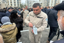 Azerbaijan sends another relocation caravan to Aghdam city, families receive house keys -UPDATED 