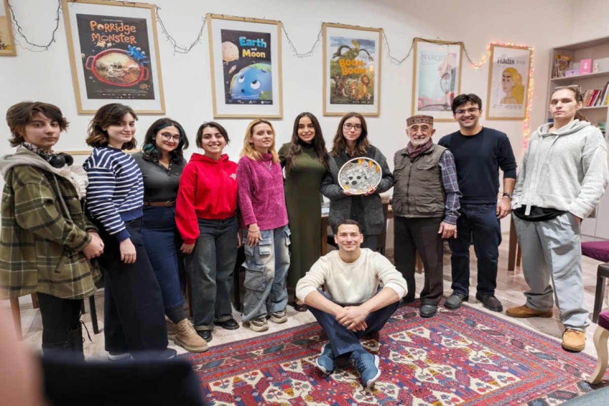 Leyla Aliyeva visits “ANIMAFILM Studio”