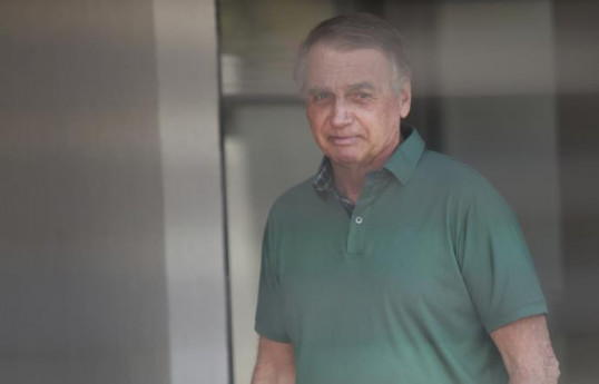 Former Brazilian President Jair Bolsorano